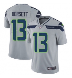 Nike Seahawks 13 Phillip Dorsett Grey Alternate Men Stitched NFL Vapor Untouchable Limited Jersey Nike Seahawks 13 Phillip Dorsett Grey Alternate Men Stitched NFL Vapor Untouchable Limited Jersey