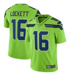 Nike Seahawks #16 Tyler Lockett Green Mens Stitched NFL Limited Rush Jersey Nike Seahawks #16 Tyler Lockett Green Mens Stitched NFL Limited Rush Jersey
