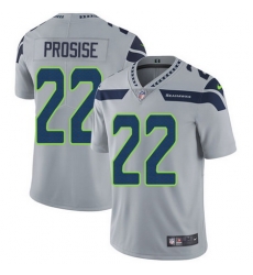 Nike Seahawks #22 C J Prosise Grey Alternate Mens Stitched NFL Vapor Untouchable Limited Jersey Nike Seahawks #22 C J Prosise Grey Alternate Mens Stitched NFL Vapor Untouchable Limited Jersey