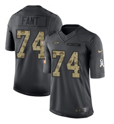 Nike Seahawks #74 George Fant Black Mens Stitched NFL Limited 2016 Salute to Service Jersey Nike Seahawks #74 George Fant Black Mens Stitched NFL Limited 2016 Salute to Service Jersey