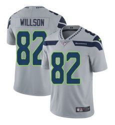 Nike Seahawks #82 Luke Willson Grey Alternate Mens Stitched NFL Vapor Untouchable Limited Jersey Nike Seahawks #82 Luke Willson Grey Alternate Mens Stitched NFL Vapor Untouchable Limited Jersey