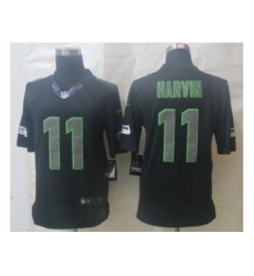 Nike Seattle Seahawks 11 Harvin Black Impact Limited NFL Jersey Nike Seattle Seahawks 11 Harvin Black Impact Limited NFL Jersey