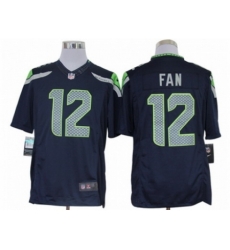 Nike Seattle Seahawks 12 Fan blue Limited NFL Jersey Nike Seattle Seahawks 12 Fan blue Limited NFL Jersey
