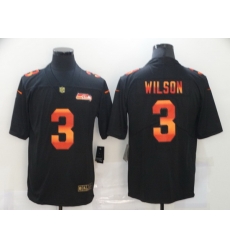 Nike Seattle Seahawks 3 Russell Wilson Black Colorful Fashion Limited Jersey Nike Seattle Seahawks 3 Russell Wilson Black Colorful Fashion Limited Jersey
