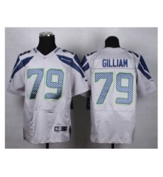 Nike Seattle Seahawks 79 Garry Gilliam grey Elite NFL Jersey Nike Seattle Seahawks 79 Garry Gilliam grey Elite NFL Jersey