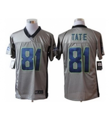 Nike Seattle Seahawks 81 Golden Tate Grey Elite Shadow NFL Jersey Nike Seattle Seahawks 81 Golden Tate Grey Elite Shadow NFL Jersey
