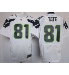 Nike Seattle Seahawks 81 Golden Tate White Elite NFL Jersey Nike Seattle Seahawks 81 Golden Tate White Elite NFL Jersey