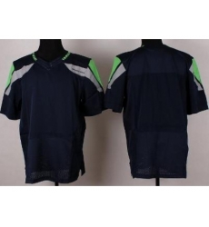 Nike Seattle Seahawks Blank Blue Elite NFL Jersey Nike Seattle Seahawks Blank Blue Elite NFL Jersey