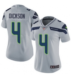 Nike Seahawks 4 Michael Dickson Grey Alternate Womens Stitched NFL Vapor Untouchable Limited Jersey Nike Seahawks 4 Michael Dickson Grey Alternate Womens Stitched NFL Vapor Untouchable Limited Jersey
