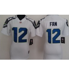 Women Nike Seattle Seahawks 12# Fan White Nike NFL Jerseys Women Nike Seattle Seahawks 12# Fan White Nike NFL Jerseys
