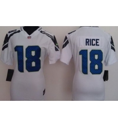 Women Nike Seattle Seahawks 18# Sidney Rice White Nike NFL Jerseys Women Nike Seattle Seahawks 18# Sidney Rice White Nike NFL Jerseys