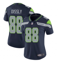 Women Seahawks 88 Will Dissly Steel Blue Team Color Stitched Football Vapor Untouchable Limited Jersey Women Seahawks 88 Will Dissly Steel Blue Team Color Stitched Football Vapor Untouchable Limited Jersey