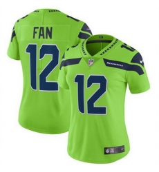 Women Seattle Seahawks 12 Fan Green Vapor Untouchable Limited Stitched NFL Jersey Women Seattle Seahawks 12 Fan Green Vapor Untouchable Limited Stitched NFL Jersey