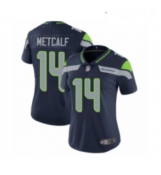 Womens Seattle Seahawks 14 DK Metcalf Navy Blue Team Color Vapor Untouchable Limited Player Football Jersey Womens Seattle Seahawks 14 DK Metcalf Navy Blue Team Color Vapor Untouchable Limited Player Football Jersey