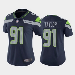 women darrell taylor seattle seahawks navy vapor limited jersey 