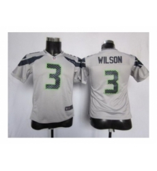 Nike Youth jerseys Seattle Seahawks #3 Wilson grey Nike Youth jerseys Seattle Seahawks #3 Wilson grey