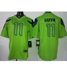 Youth Nike Seattle Seahawks 11 Percy Harvin Green Jerseys Youth Nike Seattle Seahawks 11 Percy Harvin Green Jerseys