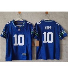 Youth Seattle Seahawks 10 Cooper Kupp Royal 2024 F U S E Throwback Vapor Limited Stitched Football Jersey Youth Seattle Seahawks 10 Cooper Kupp Royal 2024 F U S E Throwback Vapor Limited Stitched Football Jersey