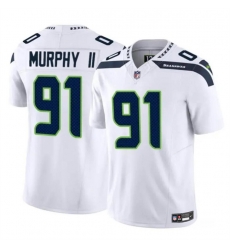 Youth Seattle Seahawks 91 Byron Murphy II White 2024 Draft F U S E Vapor Limited Stitched Football Jersey Youth Seattle Seahawks 91 Byron Murphy II White 2024 Draft F U S E Vapor Limited Stitched Football Jersey
