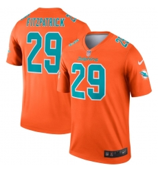 Nike Dolphins 29 Minkah Fitzpatrick Orange Inverted Legend Jersey Nike Dolphins 29 Minkah Fitzpatrick Orange Inverted Legend Jersey