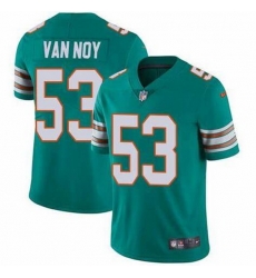 Nike Dolphins 53 Kyle Van Noy Aqua Throwback Vapor Untouchable Limited Jersey Nike Dolphins 53 Kyle Van Noy Aqua Throwback Vapor Untouchable Limited Jersey