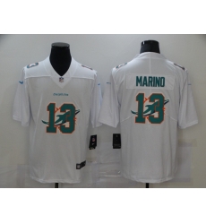 Nike Miami Dolphins 13 Dan Marino White Shadow Logo Limited Jersey Nike Miami Dolphins 13 Dan Marino White Shadow Logo Limited Jersey