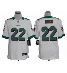 Nike Miami Dolphins 22 Reggie Bush white Elite NFL Jersey Nike Miami Dolphins 22 Reggie Bush white Elite NFL Jersey