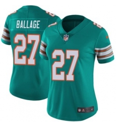 Kalen Ballage Miami Dolphins Women Limited Alternate Vapor Untouchable Nike Jersey Aqua Kalen Ballage Miami Dolphins Women Limited Alternate Vapor Untouchable Nike Jersey Aqua