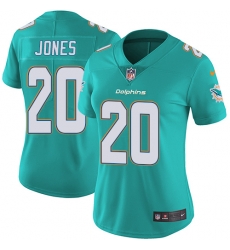 Nike Dolphins #20 Reshad Jones Aqua Green Team Color Womens Stitched NFL Vapor Untouchable Limited Jersey Nike Dolphins #20 Reshad Jones Aqua Green Team Color Womens Stitched NFL Vapor Untouchable Limited Jersey