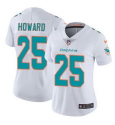 Nike Dolphins 25 Xavien Howard White Womens Stitched NFL Vapor Untouchable Limited Jersey Nike Dolphins 25 Xavien Howard White Womens Stitched NFL Vapor Untouchable Limited Jersey