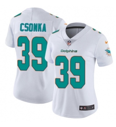 Nike Dolphins #39 Larry Csonka White Womens Stitched NFL Vapor Untouchable Limited Jersey Nike Dolphins #39 Larry Csonka White Womens Stitched NFL Vapor Untouchable Limited Jersey