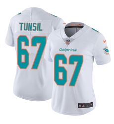 Nike Dolphins #67 Laremy Tunsil White Womens Stitched NFL Vapor Untouchable Limited Jersey Nike Dolphins #67 Laremy Tunsil White Womens Stitched NFL Vapor Untouchable Limited Jersey