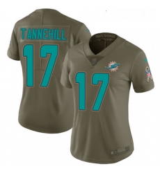 Womens Nike Miami Dolphins 17 Ryan Tannehill Limited Olive 2017 Salute to Service NFL Jersey Womens Nike Miami Dolphins 17 Ryan Tannehill Limited Olive 2017 Salute to Service NFL Jersey