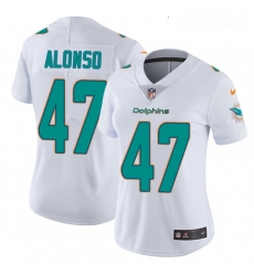 Womens Nike Miami Dolphins 47 Kiko Alonso White Vapor Untouchable Limited Player NFL Jersey Womens Nike Miami Dolphins 47 Kiko Alonso White Vapor Untouchable Limited Player NFL Jersey