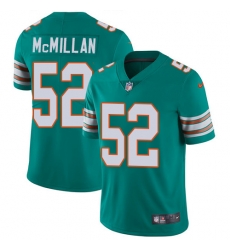 Nike Dolphins #52 Raekwon McMillan Aqua Green Alternate Youth Stitched NFL Vapor Untouchable Limited Jersey Nike Dolphins #52 Raekwon McMillan Aqua Green Alternate Youth Stitched NFL Vapor Untouchable Limited Jersey