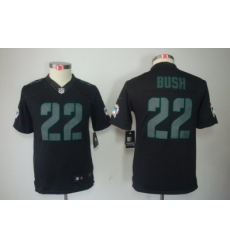 Youth Nike Miami Dolphins 22# Reggie Bush Black Impact Limited Jerseys Youth Nike Miami Dolphins 22# Reggie Bush Black Impact Limited Jerseys