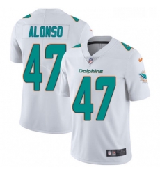 Youth Nike Miami Dolphins 47 Kiko Alonso White Vapor Untouchable Limited Player NFL Jersey Youth Nike Miami Dolphins 47 Kiko Alonso White Vapor Untouchable Limited Player NFL Jersey