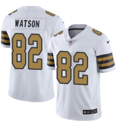 Limited Nike White Mens Benjamin Watson Jersey NFL 82 New Orleans Saints Rush Vapor Untouchable Limited Nike White Mens Benjamin Watson Jersey NFL 82 New Orleans Saints Rush Vapor Untouchable