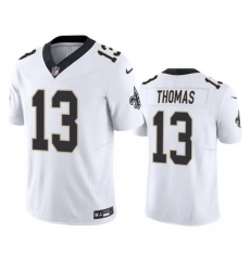 Men New Orleans Saints 13 Michael Thomas White 2023 F U S E Vapor Untouchable Limited Stitched Jersey Men New Orleans Saints 13 Michael Thomas White 2023 F U S E Vapor Untouchable Limited Stitched Jersey