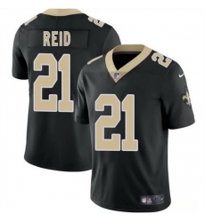 Men New Orleans Saints 21 Justin Reid Black 2025 Vapor Limited Stitched Football Jersey