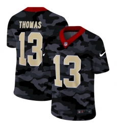 New Orleans Saints 13 Michael Thomas Men Nike 2020 Black CAMO Vapor Untouchable Limited Stitched NFL Jersey New Orleans Saints 13 Michael Thomas Men Nike 2020 Black CAMO Vapor Untouchable Limited Stitched NFL Jersey