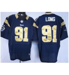 Nike New Orleans Saints #91 Long dark blue elite jerseys Nike New Orleans Saints #91 Long dark blue elite jerseys