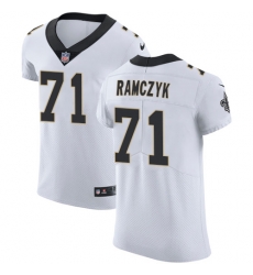 Nike Saints #71 Ryan Ramczyk White Mens Stitched NFL Vapor Untouchable Elite Jersey Nike Saints #71 Ryan Ramczyk White Mens Stitched NFL Vapor Untouchable Elite Jersey