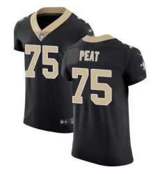 Nike Saints #75 Andrus Peat Black Team Color Mens Stitched NFL Vapor Untouchable Elite Jersey Nike Saints #75 Andrus Peat Black Team Color Mens Stitched NFL Vapor Untouchable Elite Jersey