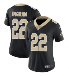 Nike Saints #22 Mark Ingram Black Team Color Womens Stitched NFL Vapor Untouchable Limited Jersey Nike Saints #22 Mark Ingram Black Team Color Womens Stitched NFL Vapor Untouchable Limited Jersey