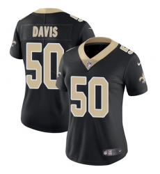 Nike Saints #50 DeMario Davis Black Team Color Womens Stitched NFL Vapor Untouchable Limited Jersey Nike Saints #50 DeMario Davis Black Team Color Womens Stitched NFL Vapor Untouchable Limited Jersey