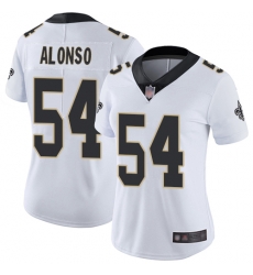 Women Saints 54 Kiko Alonso White Vapor Untouchable Limited Jersey Women Saints 54 Kiko Alonso White Vapor Untouchable Limited Jersey