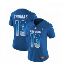 Womens Nike New Orleans Saints 13 Michael Thomas Limited Royal Blue NFC 2019 Pro Bowl NFL Jersey Womens Nike New Orleans Saints 13 Michael Thomas Limited Royal Blue NFC 2019 Pro Bowl NFL Jersey
