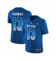 Youth Nike New Orleans Saints 13 Michael Thomas Limited Royal Blue NFC 2019 Pro Bowl NFL Jersey Youth Nike New Orleans Saints 13 Michael Thomas Limited Royal Blue NFC 2019 Pro Bowl NFL Jersey