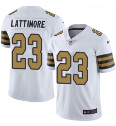 Youth Nike New Orleans Saints 23 Marshon Lattimore Limited White Rush Vapor Untouchable NFL Jersey Youth Nike New Orleans Saints 23 Marshon Lattimore Limited White Rush Vapor Untouchable NFL Jersey